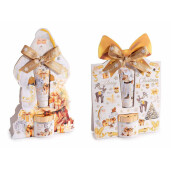 Set 2 creme maini, 2 creme picioare, cadou Craciun cm 14 x 5 x 22 H, 30 ml, 60 ml