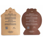 Set 2 creme maini, 2 creme picioare, cadou Craciun cm 16 x 5 x 22, H, 30 ml, 60 ml