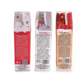 Set 3 creme maini, 3 pile unghii cadou Craciun cm 6 x 3,5 x 13,5 H, 3x40 ml