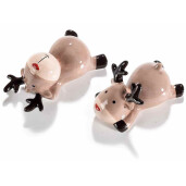 Set 2 figurine Reni ceramica 11.5x6.5x5 cm
