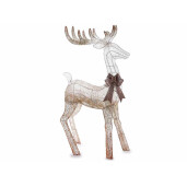 Figurina Ren metal cu leduri 68x26x102 cm