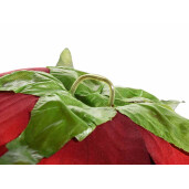 Trandafir artificial rosu 42x25 cm