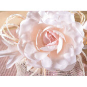 Set 10 Trandafiri artificiali roz 16 cm