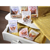 Set 4 saculeti parfumati aroma Lavanda, Lime si Mandarina, Trandafiri, Iasomie cm 7 x 10 H