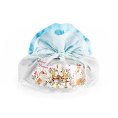 Set 3 saculeti cadouri Paste textil multicolor 30x23x31H