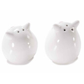 Set solinita pipernita ceramica multicolora Ø 5,5 cm x 7 H, Ø 5,5 x 5,5 H