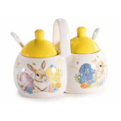 Zaharnita Paste ceramica multicolora cm 16,5 x 9,5 x 12,5 H