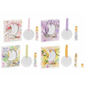 Set 4 difuzoare din ipsos suspendabile cu 4 arome parfum 4 x 5 ml