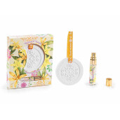 Set difuzor din ipsos suspendabil cu ulei parfumat Vanilie 5 ml