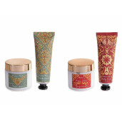 Set 2 creme maini, 2 creme picioare, cadou Craciun cm 18 x 5 x 23 H, 30 ml, 60 ml