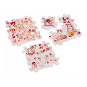Set 24 suporturi pahare ceramica 11x11 cm
