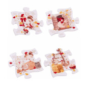 Set 24 suporturi pahare ceramica 11x11 cm