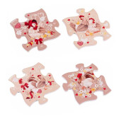 Set 24 suporturi pahare ceramica 11x11 cm