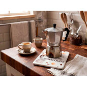 Suport vase fierbinti pluta ceramica multicolora Cafea cm 15 x 20 H
