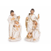 Set 2 figurine Nasterea Domnului polirasina multicolora 2xcm 3,5 x 3,5 x 7,5 H