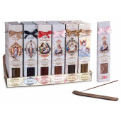 Set 30 betisoare parfumate cu suport lemn aroma Ienupar si Eucalipt cm 25,5 H