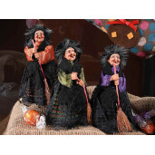 Figurina Halloween Vrajitoare Befana cm 9x8x18 H