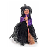 Set 3 figurine Halloween Vrajitoare Befana cm 9x8x18 H