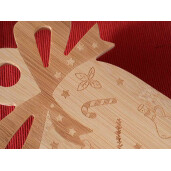 Set 2 platouri Craciun 16x21.5 cm, 13 cm