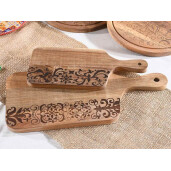 Set 2 platouri servire lemn 18,5 x 40 H, 14 x 30 H