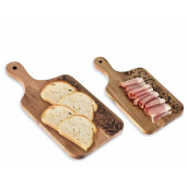 Set 2 platouri servire lemn 18,5 x 40 H, 14 x 30 H