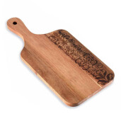 Platou servire lemn acacia maro cm 18,5 x 40 H