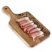 Platou servire lemn acacia maro 14 x 30 H