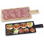 Set 2 platouri servire lemn 40 x 15 H