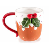 Cana Turta Dulce ceramica multicolora  9.5x10 cm, 400 ml
