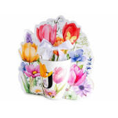 Cana portelan multicolor in cutie cadou litera J Ø 8 cm x 10,5 H, 300 ml