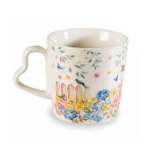 Set 3 cani portelan Flori de Camp 9.5x9 cm, 350 ml