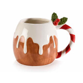 Cana ceramica Craciun 11x10 cm, 550 ml