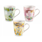 Set 6 cani portelan 8.5x10.5 cm, 350 ml