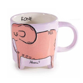 Cana ceramica multicolora Elefant  Ø 9,5 cm x 10 H, 480 ml
