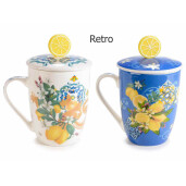 Set 2 cani portelan 8.5x10.5 cm, 300 ml