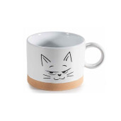 Cana ceramica Pisicuta  Ø 9,5 cm x 7 H, 300 ml