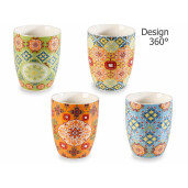 Set 8 cani portelan Maiolica 8.5x10.5 cm, 350 ml