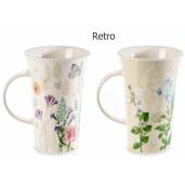 Set 4 cani portelan 10x15 cm, 530 ml
