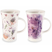 Set 2 cani portelan Lavanda 10x15 cm, 500 ml