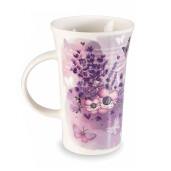 Set 4 cani portelan Lavanda 10x15 cm, 500 ml