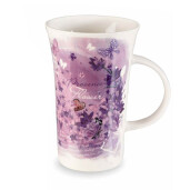 Set 4 cani portelan Lavanda 10x15 cm, 500 ml