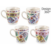 Set 8 cani portelan Maiolica 5.5x6 cm, 80 ml