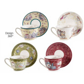 Set 4 cesti portelan 9x6.5 cm, 250 ml 
