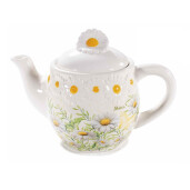 Ceainic ceramica multicolora Margarete cm 21 x 12 x 14,5 H, 650 ml