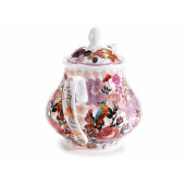 Ceainic portelan multicolor 21x14x16.5 cm