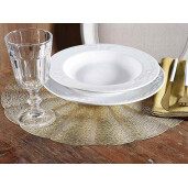 Suport farfurie polietilena aurie 38 cm