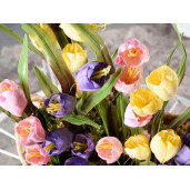 Set 6 buchete Lalele artificiale 35 cm