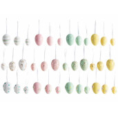 Set 48 Oua Paste plastic multicolor cm 14 x 6 x 18 H