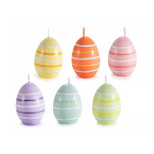 Set 6 lumanari Paste Ø 4 cm x 6 H