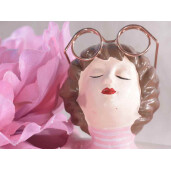 Ghiveci flori ceramica Women 12x7.5x11 cm